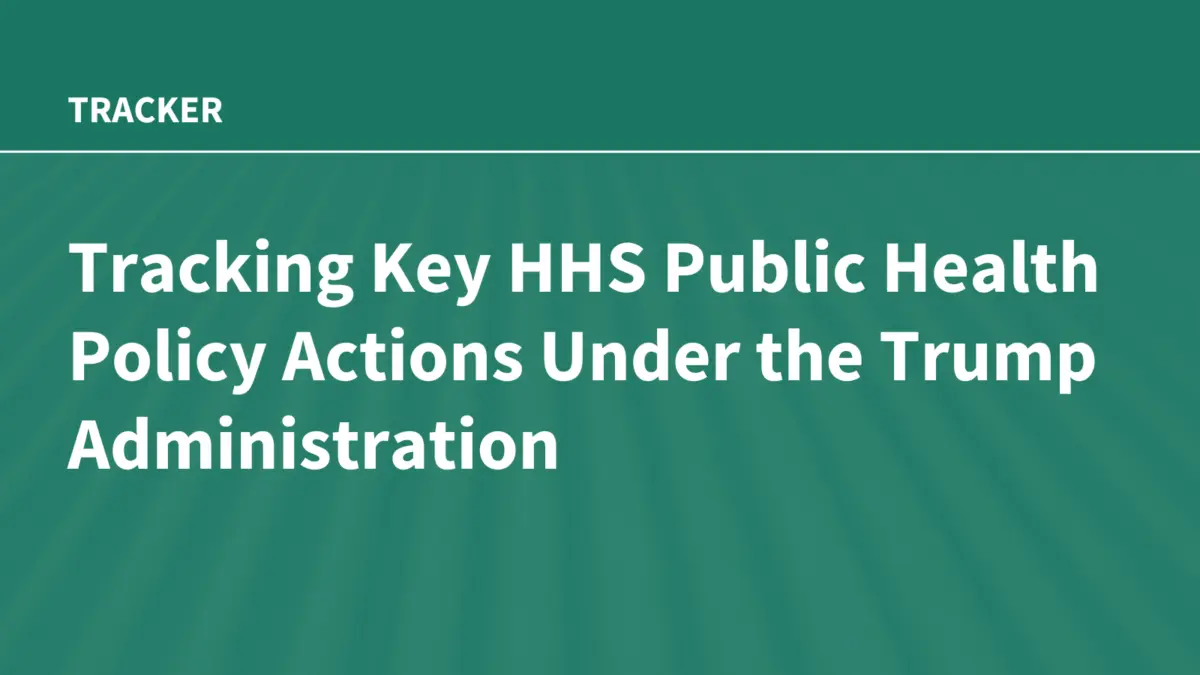 Comprehensive Tracking of Public Health Policy Actions and Administrative Changes Under the Trump Administration
