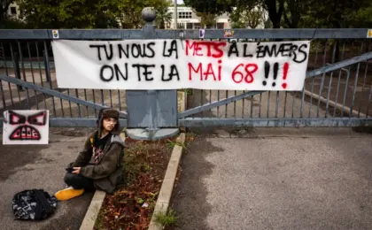Echoes of May ’68: French Student Protests Over Education Crisis Evoke Historic Upheaval