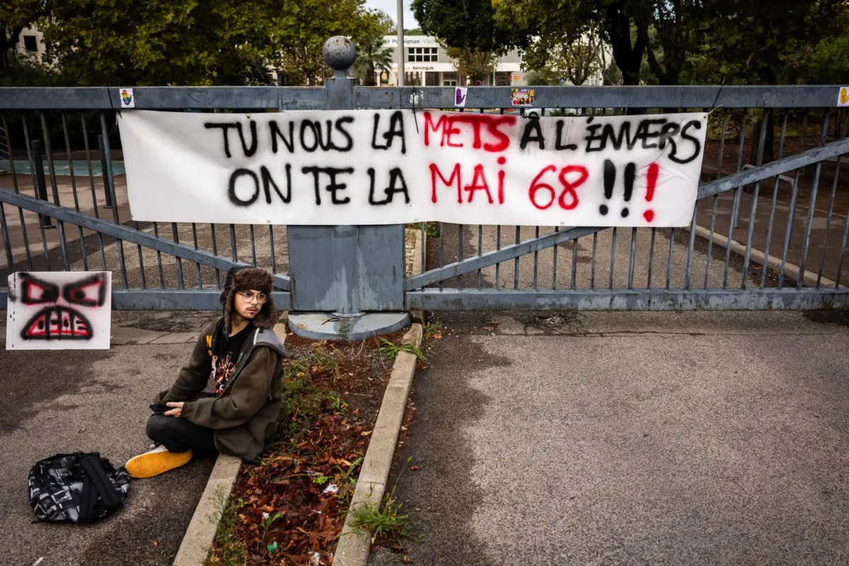 Echoes of May ’68: French Student Protests Over Education Crisis Evoke Historic Upheaval