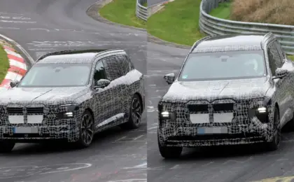 Next-Gen BMW X7 Spied Looking Big and Blocky in Electric iX7 and V8-Powered M60 Forms