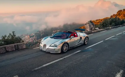 One-of-a-Kind Mirror-Finished Bugatti Veyron Grand Sport Vitesse Restored to Pristine Condition