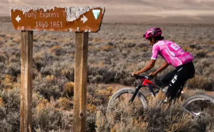 Pro Cyclist Lachlan Morton Shatters 165-Year-Old Pony Express Record Across the American West