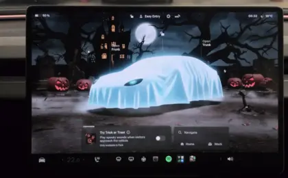 Tesla Transforms Vehicles Into Haunted Houses on Wheels With Spooky 2026.38.3 Halloween Software Update